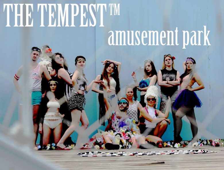 Cartaz de 'The Tempest' - autoria de Xana Novais